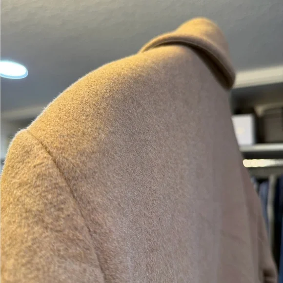 Wool Men's Tan Overcoat - Brand new - Picture 5 of 9